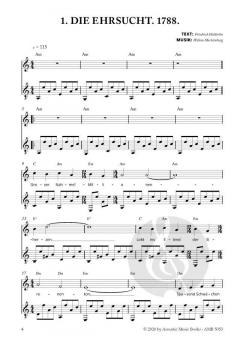 Hölderlin, Friedrich: So sang ich in die Saiten von Willem Mecklenburg 