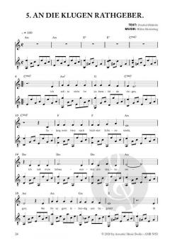 Hölderlin, Friedrich: So sang ich in die Saiten von Willem Mecklenburg 