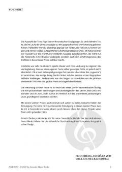 Hölderlin, Friedrich: So sang ich in die Saiten von Willem Mecklenburg 