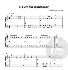 Konstis kleine Klavier-Kunststücke von Franz-Michael Deimling im Alle Noten Shop kaufen