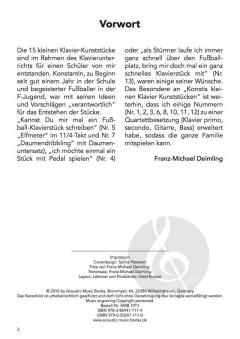 Konstis kleine Klavier-Kunststücke von Franz-Michael Deimling im Alle Noten Shop kaufen