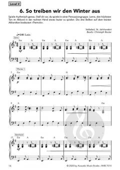 Ran an die Tasten! Deutsche u. internationale Volkslieder von Christoph Reuter 