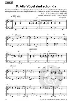 Ran an die Tasten! Deutsche u. internationale Volkslieder von Christoph Reuter 