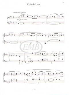 Suite bergamasque von Claude Debussy 