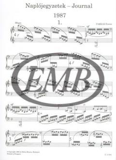 Journal 1987 von Ferenc Farkas 