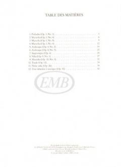 Album for piano von Anatoly Liadow 