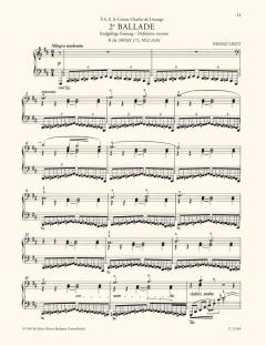 2e Ballade von Franz Liszt 