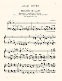 Etudes von Franz Liszt 