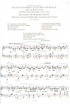 Freie Bearbeitungen Band II/9 von Franz Liszt 