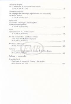 Freie Bearbeitungen Band II/11 von Franz Liszt 