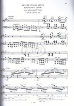 Freie Bearbeitungen Band II/11 von Franz Liszt 