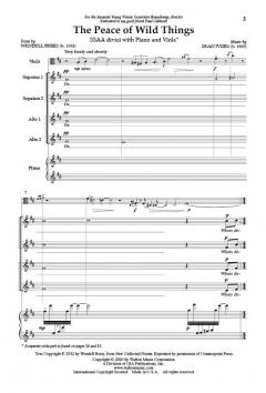 The Peace of Wild Things von Sean Ivory 