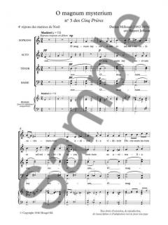 O Magnum Mysterium von Darius Milhaud 