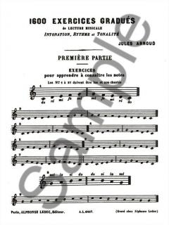1600 Exercices gradués Vol.1 von Jules Arnoud 