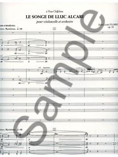 Le Songe de Lluc Alcari Op.10 von Jean-Louis Florentz 