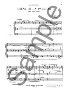 Scene de La Passion von M. Daniel-Lesur 