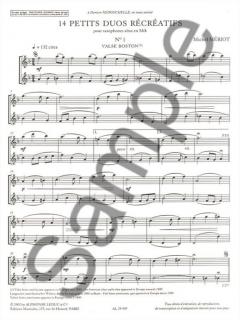 14 Petits Duos Recreatifs von Meriot 