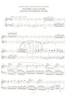 Quatre valsesoubliées von Franz Liszt 