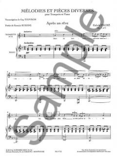 Mélodies et Pièces Diverses Vol.2 von Gabriel Fauré 