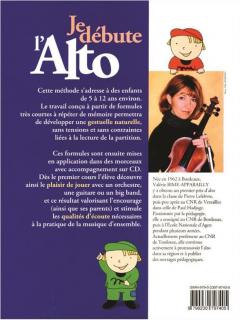 Je Débute l'Alto Vol. 1 von Valerie Bime-Apparailly 