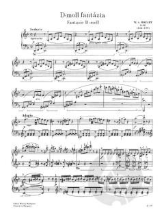 Fantasy in D Minor K 397 von Wolfgang Amadeus Mozart 