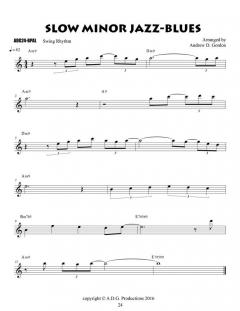 The Blues Play-A-Long and Solos 