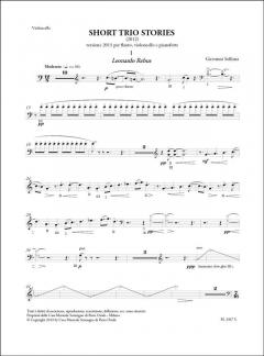 Short Trio Stories von Giovanni Sollima 