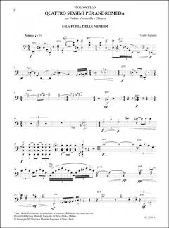 Quattro Stasimi per Andromeda von Carlo Galante 