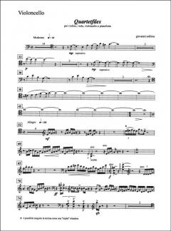 Quartetfiles von Giovanni Sollima 