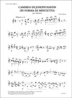 Cammeo Di Joseph Haydn von Carlo Galante 