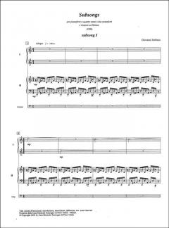 Subsongs von Giovanni Sollima 