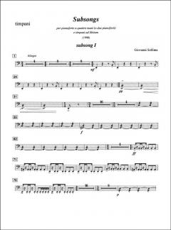 Subsongs von Giovanni Sollima 