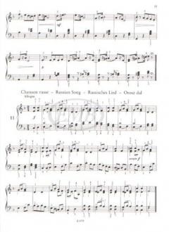 Jugendalbum von Pjotr Iljitsch Tschaikowski 