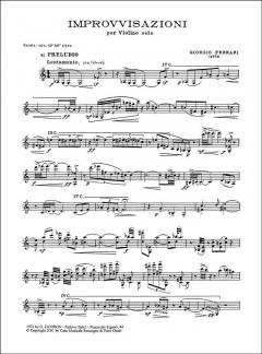 Improvvisazioni von Giorgio Ferrari 