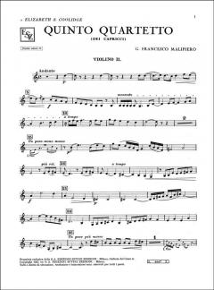 Quinto Quartetto von Gian Francesco Malipiero 