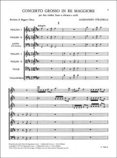 Concerto Grosso Re Vni, Liuto e Archi von Alessandro Stradella 