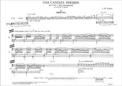 Una Cantata Perdida (1981) von Luis de Pablo 
