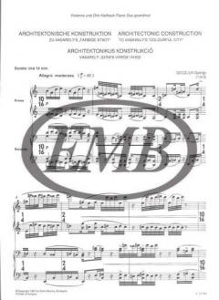 Architectonic Construction von György Geszler 