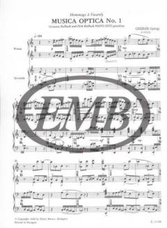 Musica Optica von György Geszler 
