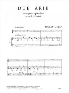 Due Arie von Marco Tutino 