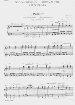 Weihnachtsbaum von Franz Liszt 