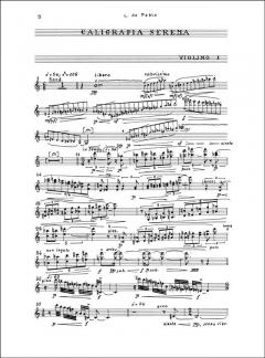 Caligrafia Serena von Luis de Pablo 