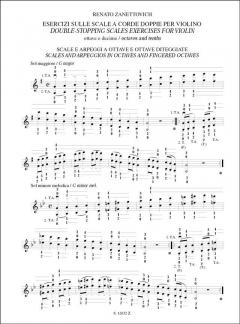 Esercizi Sulle Scale A Corde Doppie per Violino im Alle Noten Shop kaufen (Partitur)