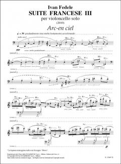 Suite Francese III von Ivan Fedele 