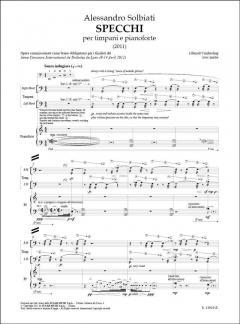 Specchi (2011) von Alessandro Solbiati 