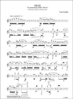 High versione per sax von Ivan Fedele 