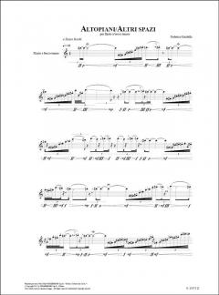 Altopiani/Altri spazi von Federico Gardella 