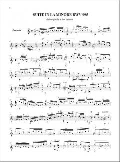 Opere scelte trascritte per chitarra von Johann Sebastian Bach 