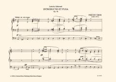 Introductio et Fuga op. 56 von Tibor Pikethy 