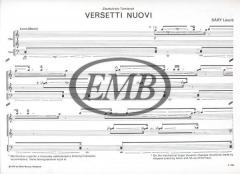 Versetti nuovi von Laszlo Sary 